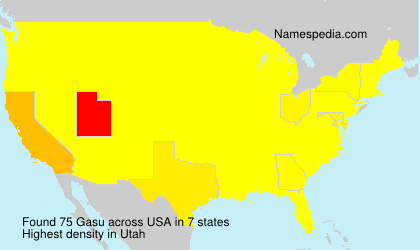 Surname Gasu in USA Surname Gasu in USA