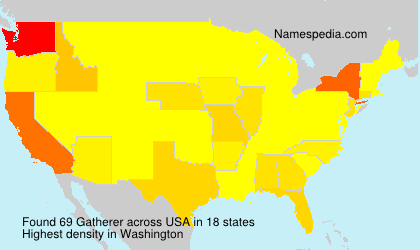 Surname Gatherer in USA Surname Gatherer in USA