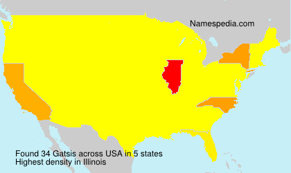 Surname Gatsis in USA Surname Gatsis in USA