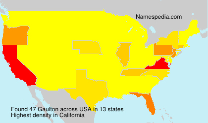 Surname Gaulton in USA Surname Gaulton in USA