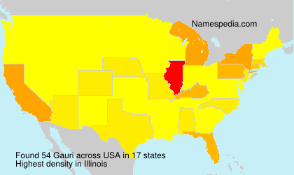 Surname Gauri in USA Surname Gauri in USA