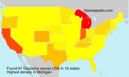 Surname Gautsche in USA Surname Gautsche in USA