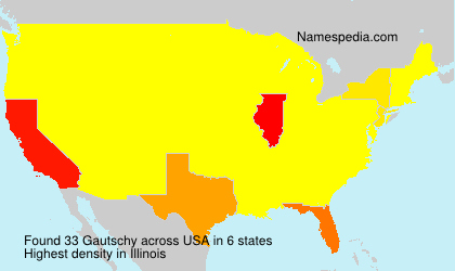 Surname Gautschy in USA Surname Gautschy in USA