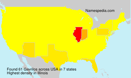 Surname Gavrilos in USA Surname Gavrilos in USA