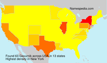 Surname Gavurnik in USA Surname Gavurnik in USA
