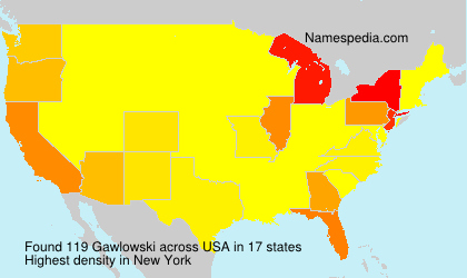 Surname Gawlowski in USA Surname Gawlowski in USA