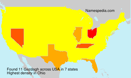 Surname Gazdagh in USA Surname Gazdagh in USA