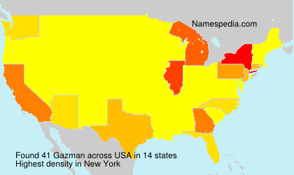 Surname Gazman in USA Surname Gazman in USA
