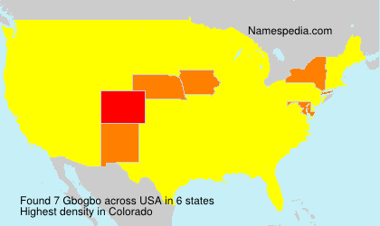 Surname Gbogbo in USA Surname Gbogbo in USA