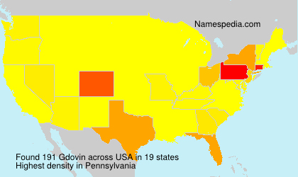 Surname Gdovin in USA Surname Gdovin in USA