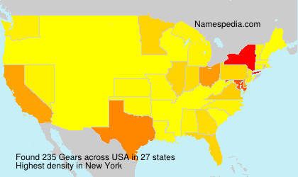 Surname Gears in USA Surname Gears in USA