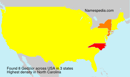 Surname Gedzior in USA Surname Gedzior in USA