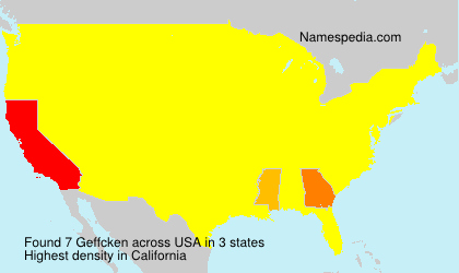 Surname Geffcken in USA Surname Geffcken in USA