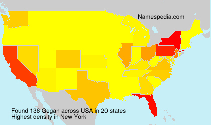Surname Gegan in USA Surname Gegan in USA