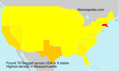Surname Geggatt in USA Surname Geggatt in USA