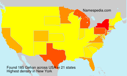 Surname Gehan in USA Surname Gehan in USA