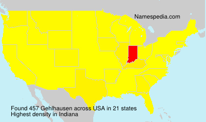 Surname Gehlhausen in USA Surname Gehlhausen in USA
