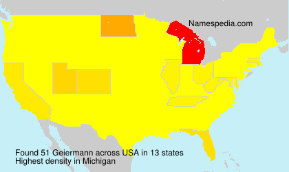 Surname Geiermann in USA Surname Geiermann in USA