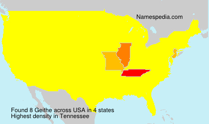 Surname Geithe in USA Surname Geithe in USA