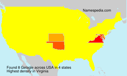Surname Gelagle in USA Surname Gelagle in USA
