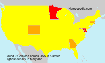 Surname Gelalcha in USA Surname Gelalcha in USA