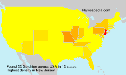 Surname Gelchion in USA Surname Gelchion in USA