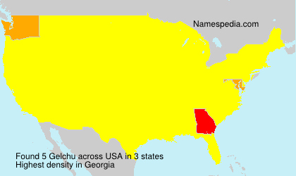 Surname Gelchu in USA Surname Gelchu in USA