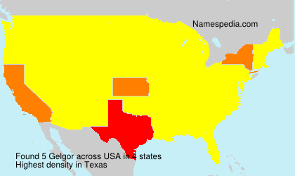 Surname Gelgor in USA Surname Gelgor in USA