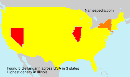 Surname Gellangarin in USA Surname Gellangarin in USA