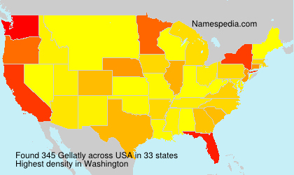 Surname Gellatly in USA Surname Gellatly in USA