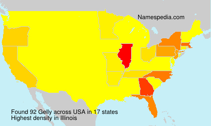 Surname Gelly in USA Surname Gelly in USA