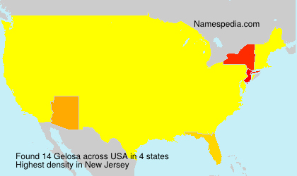 Surname Gelosa in USA Surname Gelosa in USA