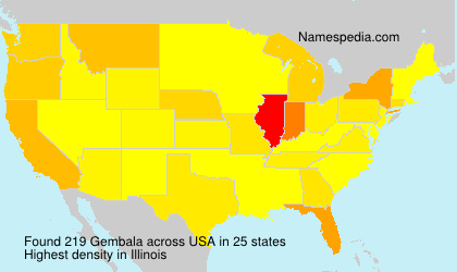 Surname Gembala in USA Surname Gembala in USA