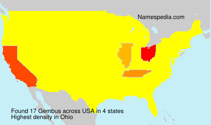 Surname Gembus in USA Surname Gembus in USA