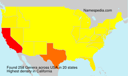 Surname Genera in USA Surname Genera in USA