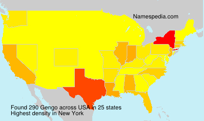 Surname Gengo in USA Surname Gengo in USA
