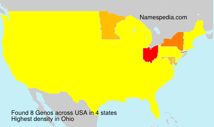 Surname Genos in USA Surname Genos in USA