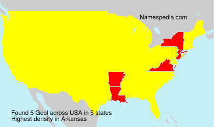 Surname Geol in USA Surname Geol in USA
