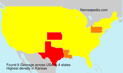 Surname Georage in USA Surname Georage in USA