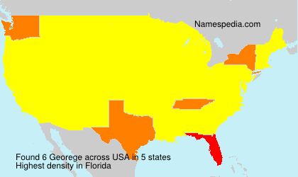 Surname Georege in USA Surname Georege in USA