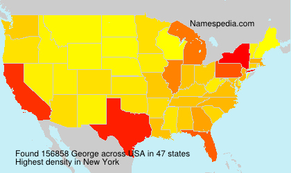 Surname George in USA Surname George in USA