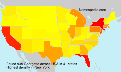 Surname Georgette in USA Surname Georgette in USA