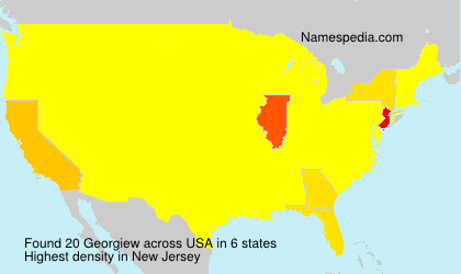 Surname Georgiew in USA Surname Georgiew in USA