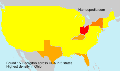 Surname Georgiton in USA Surname Georgiton in USA