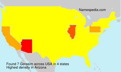 Surname Gerasim in USA Surname Gerasim in USA