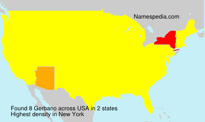 Surname Gerbano in USA Surname Gerbano in USA