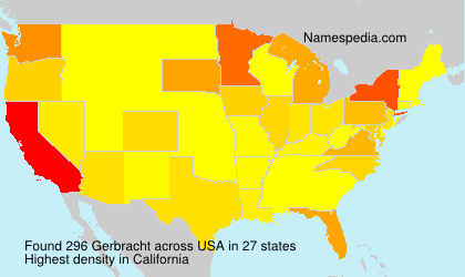 Surname Gerbracht in USA Surname Gerbracht in USA