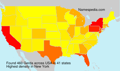 Surname Gerda in USA Surname Gerda in USA