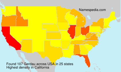 Surname Gerdau in USA Surname Gerdau in USA