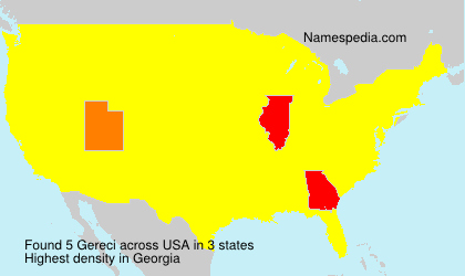 Surname Gereci in USA Surname Gereci in USA